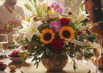 Arranjos florais ganham protagonismo na virada do ano ao unir simbolismo, natureza e intenções para um novo ciclo