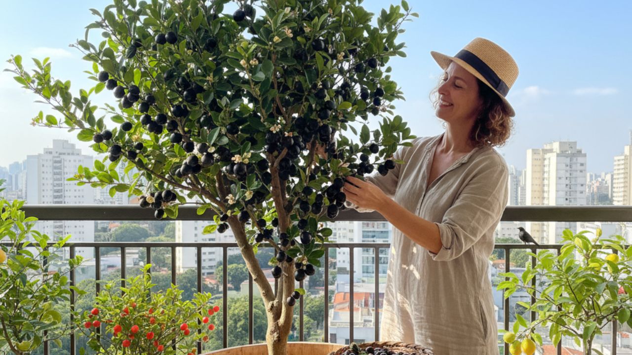 Árvores na varanda: crie um jardim vertical exuberante no apartamento