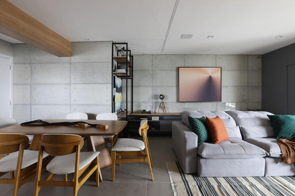 Cimento queimado ou concreto aparente?