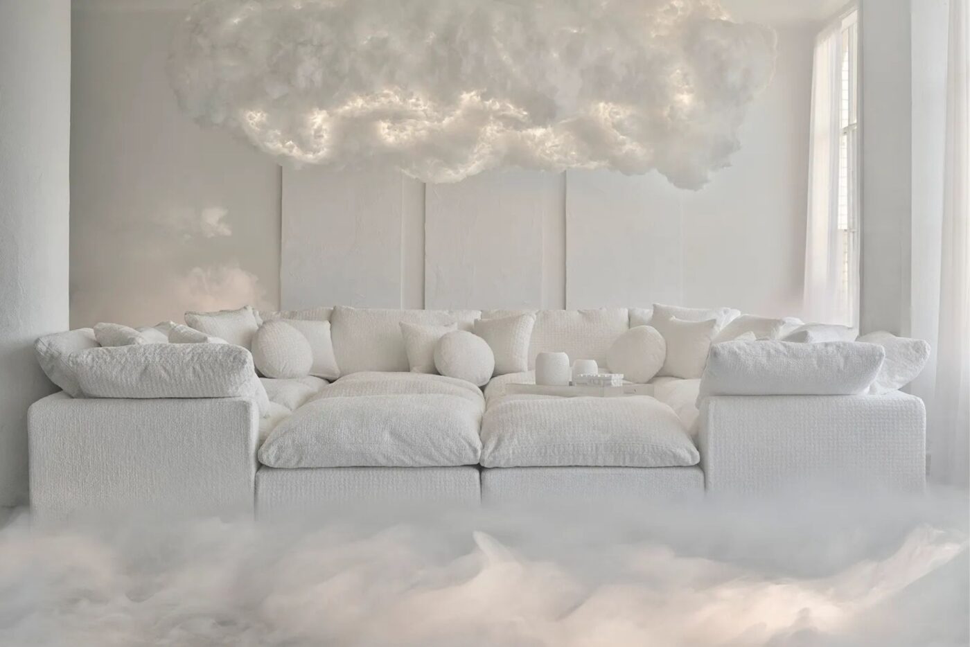 Cloud Dancer é a aposta da Pantone para 2026 e já inspira interiores e comportamento