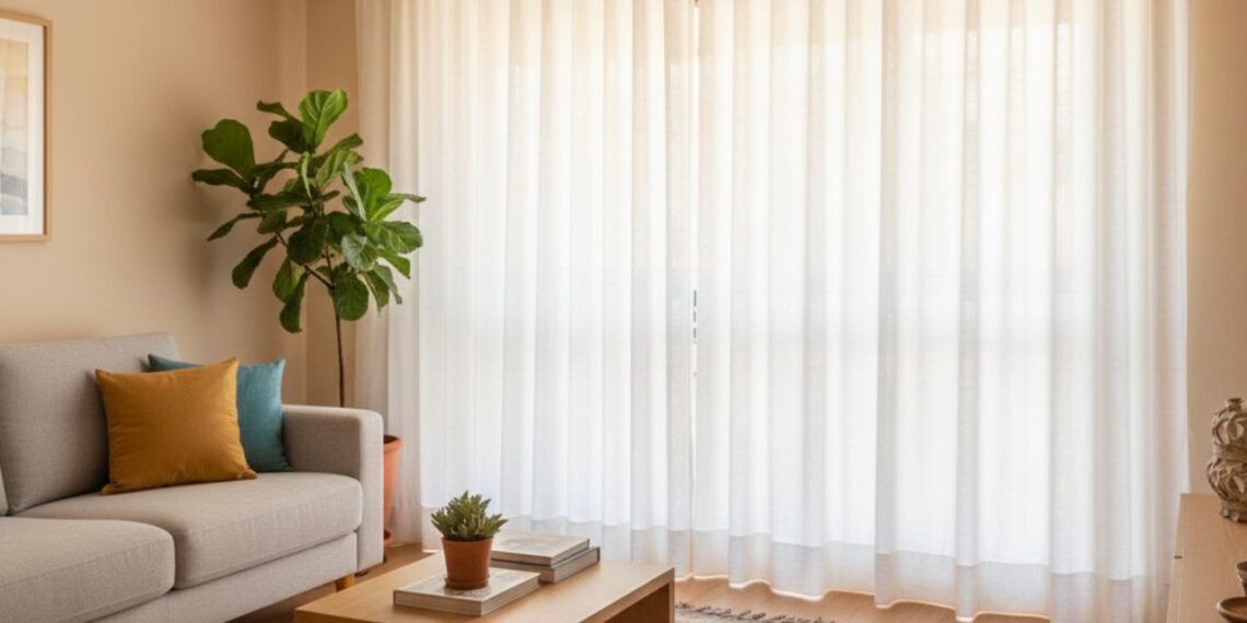 Cortinas para salas pequenas: como escolher modelos que ampliam e valorizam o ambiente