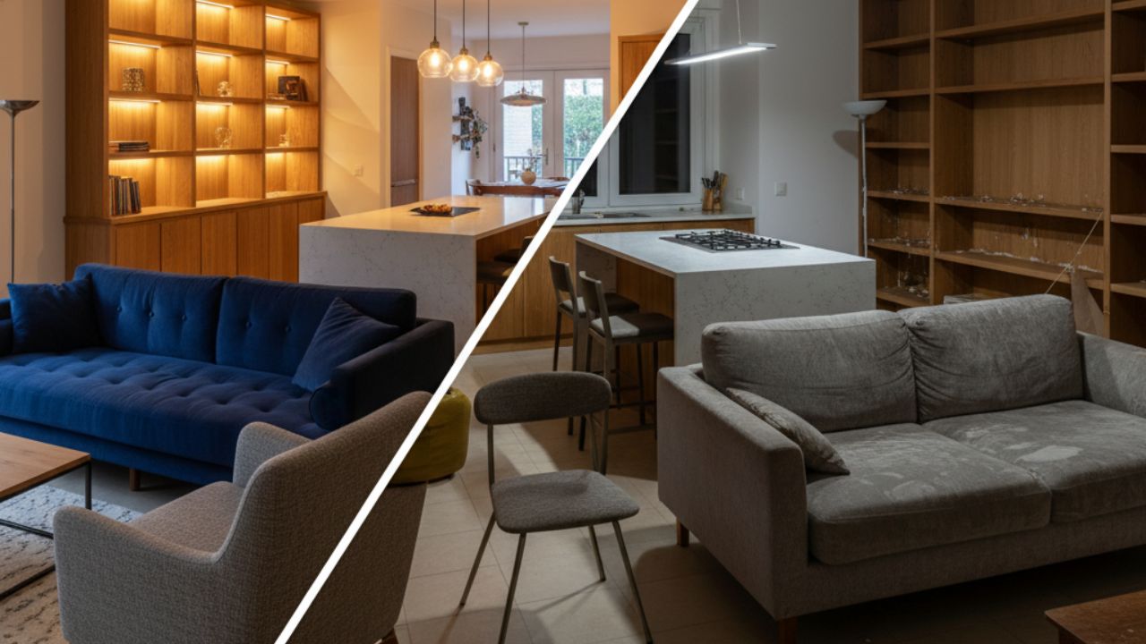 Decoração de luxo com orçamento baixo: Onde você deve gastar e onde pode economizar