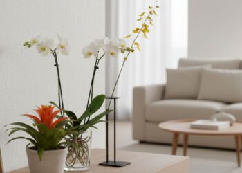 Como ter uma casa digna de revista usando apenas uma flor: O segredo do minimalismo tropical.