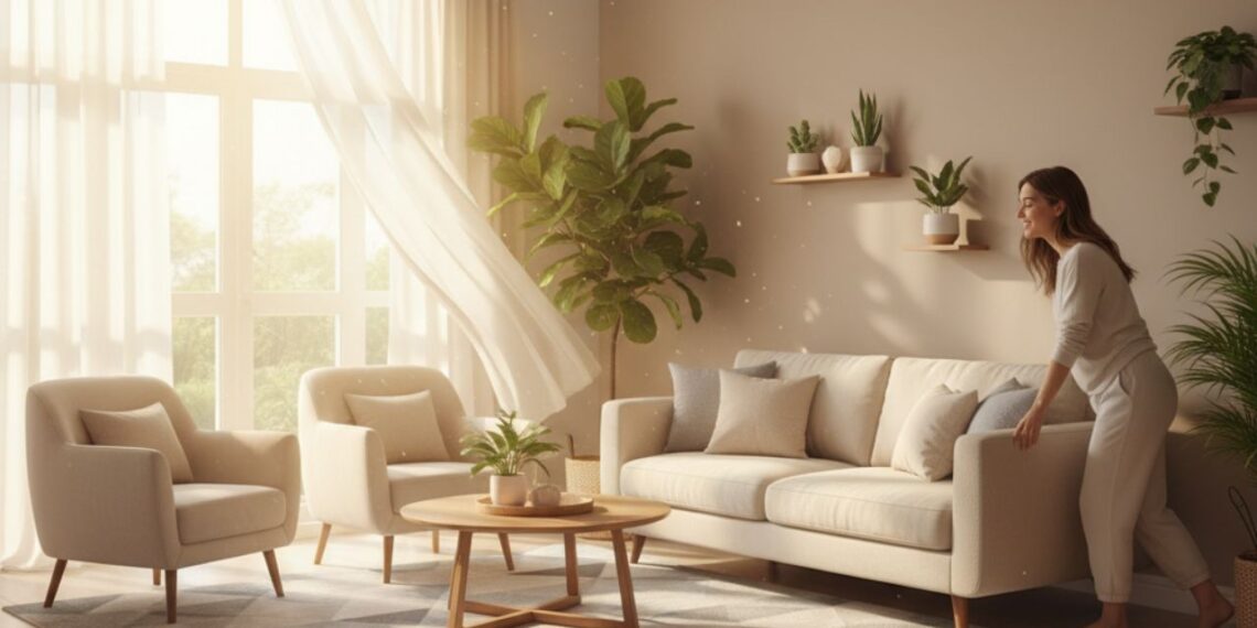 Fluxo Livre: Como Reposicionar Móveis Encostados Melhora a Circulação de Energia e o Bem-Estar