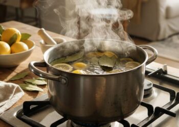 Adeus cheiro de fritura: A mistura caseira que neutraliza odores e deixa sua casa com aroma de spa.