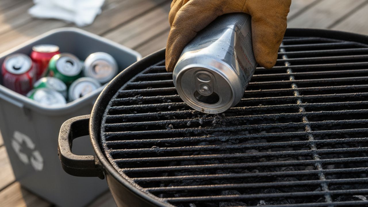 Não jogue fora o limão: Use o segredo do sal grosso para deixar sua churrasqueira como nova
