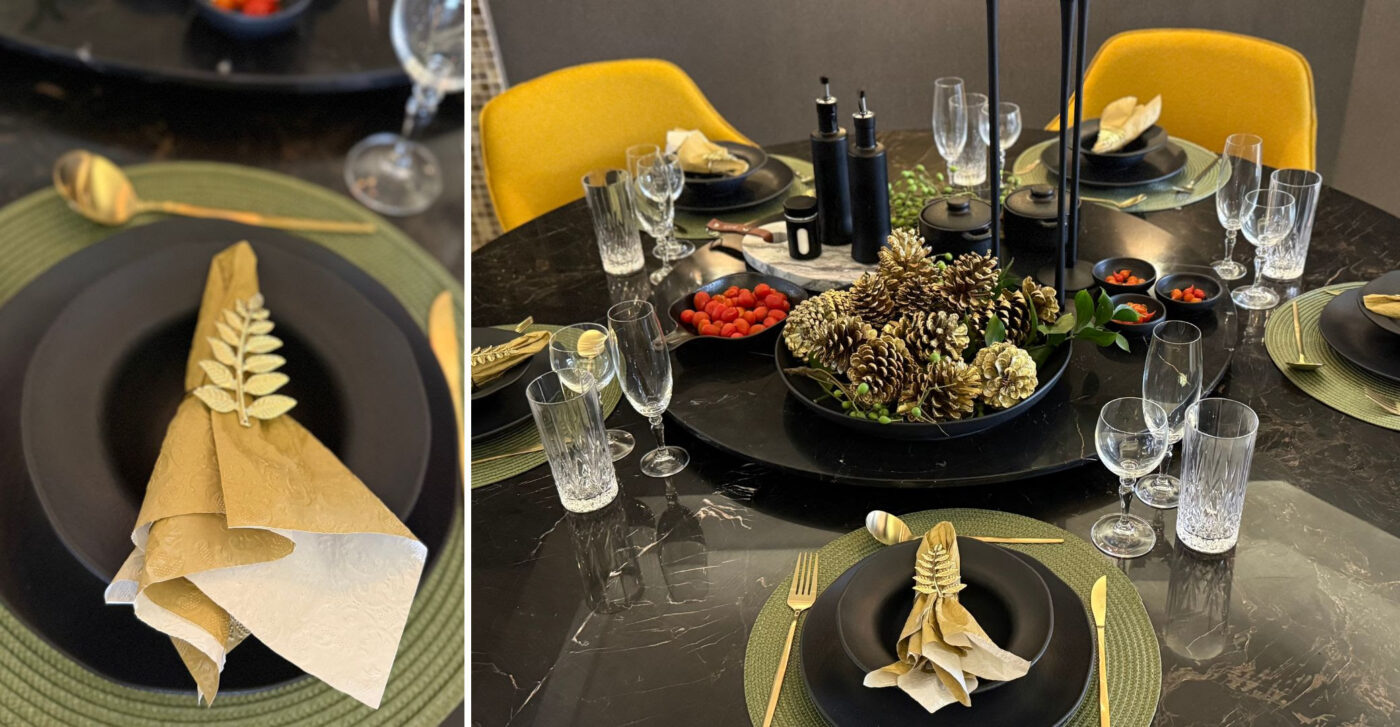 Festas de final de ano: como montar uma mesa que encanta à primeira vista