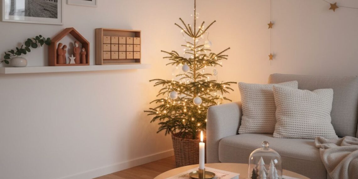 Natal Minimalista: 6 ideias que ampliam o visual do seu apartamento