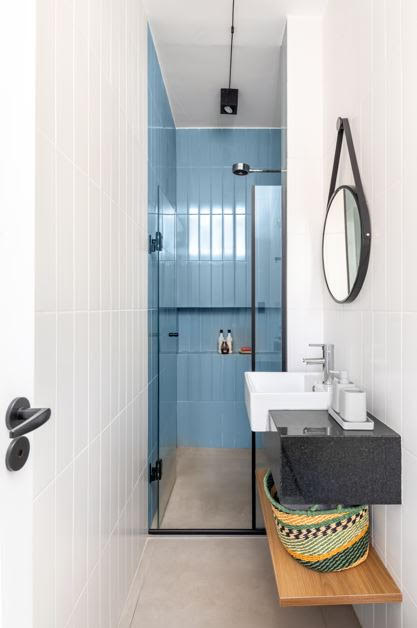 Nichos no box do banheiro: quando vale a pena fazer?