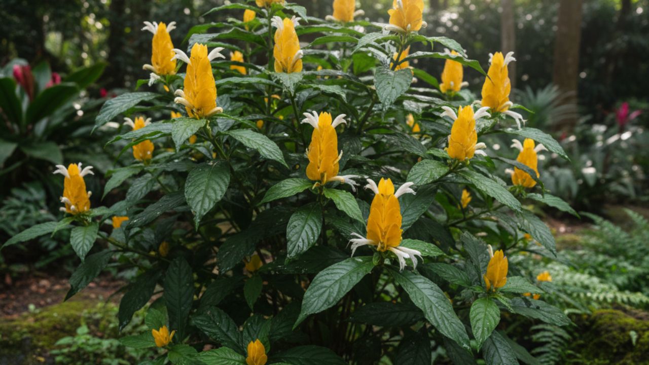 Quer beija-flores na janela? Saiba como cultivar o Camarão Amarelo, a planta que floresce quase o ano todo
