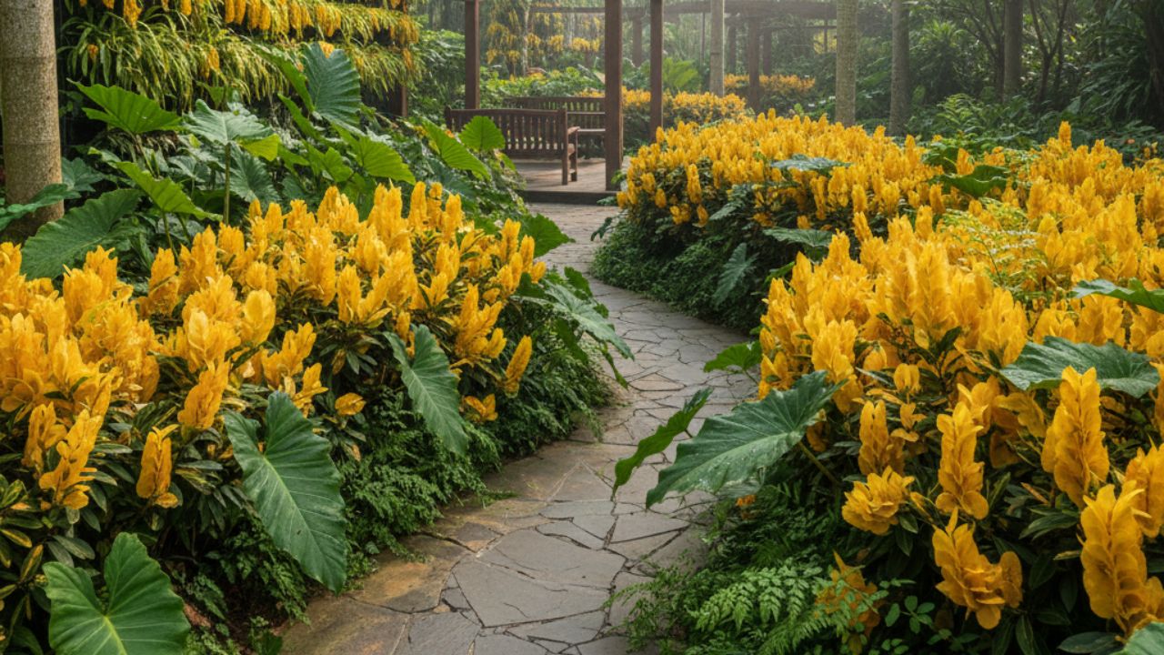 Quer beija-flores na janela? Saiba como cultivar o Camarão Amarelo, a planta que floresce quase o ano todo