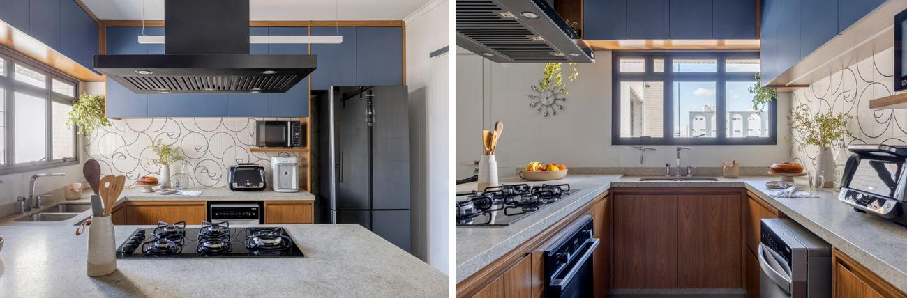 Reforma transforma apartamento alugado em lar moderno