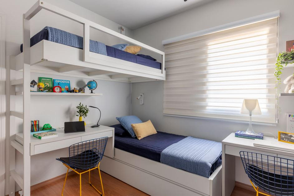 Reforma transforma apartamento alugado em lar moderno