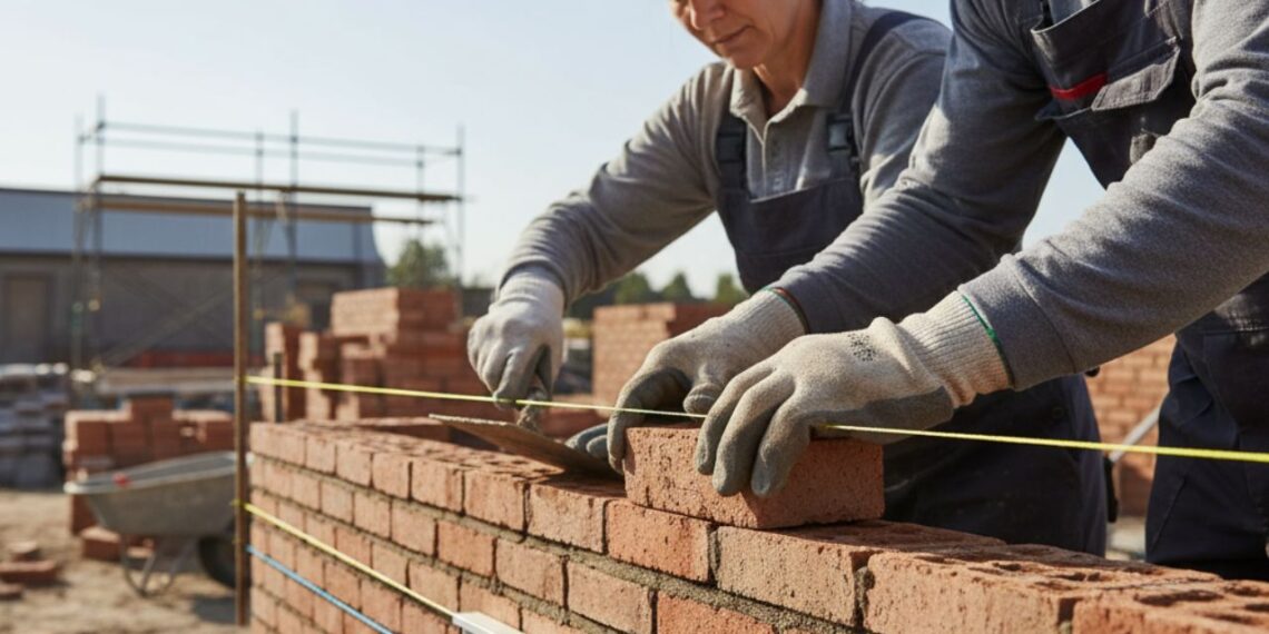 Segredos do Alinhamento: Construindo Paredes Perfeitas com Duas Linhas Guias