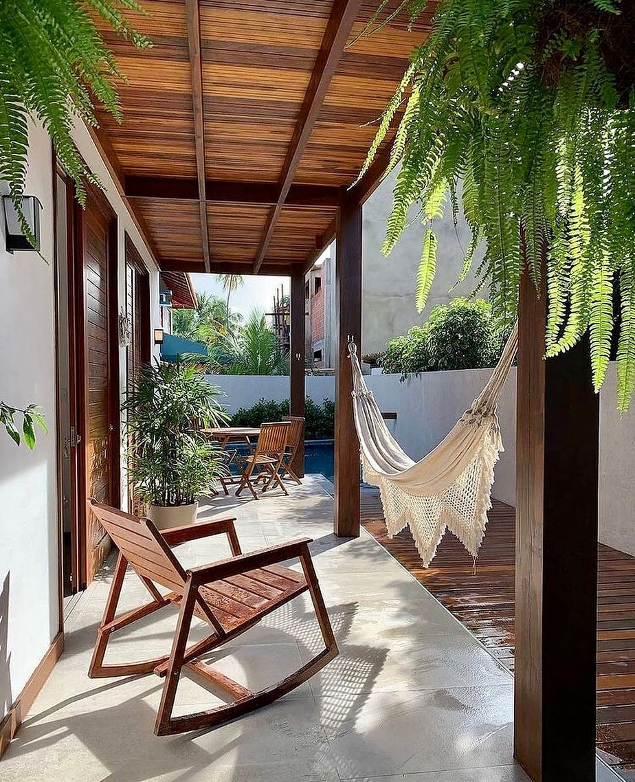 Cadeira de descanso para varanda: o detalhe que transforma o espaço em refúgio particular