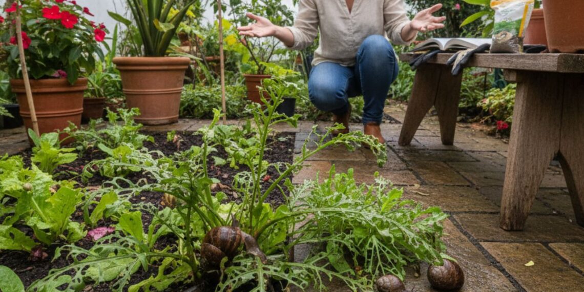 Caramujos no jardim: como controlar a infestação e proteger suas plantas de forma segura