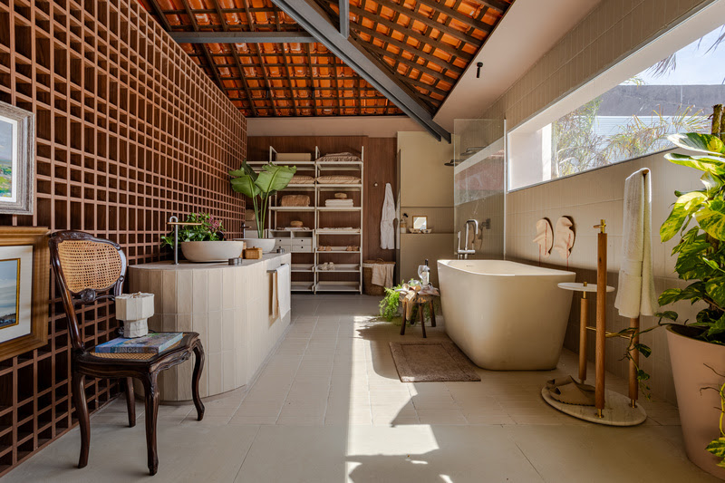 O banheiro como refúgio contemporâneo: espaço de pausa, reconexão e cuidado