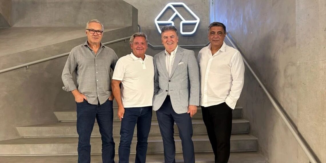 Milton Ribeiro, Raul Fernandez Schuchovsky, Carlos Eduardo Canto e Paulo Roberto de Oliveira (Crédito: Gerson Lima)