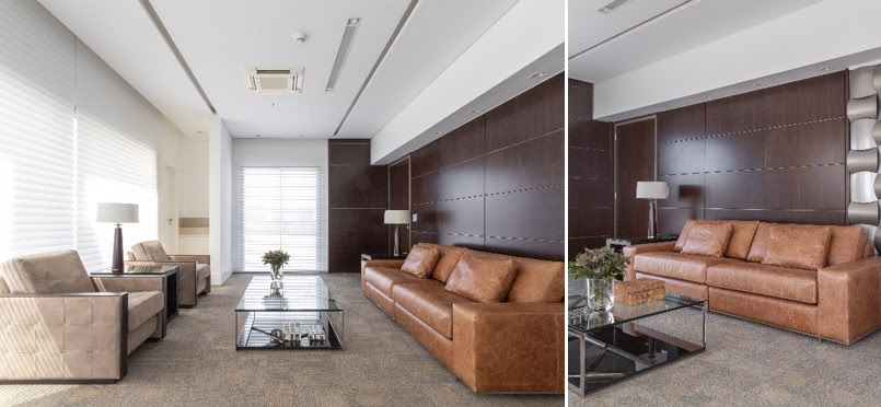 Couro no décor de interiores: o material que está redefinindo o conceito de elegância contemporânea