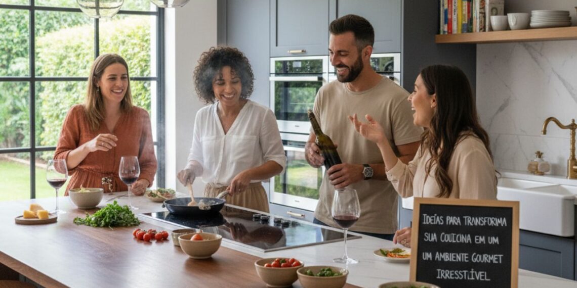 Ideias para Transformar Sua Cozinha em um Ambiente Gourmet Irresistível