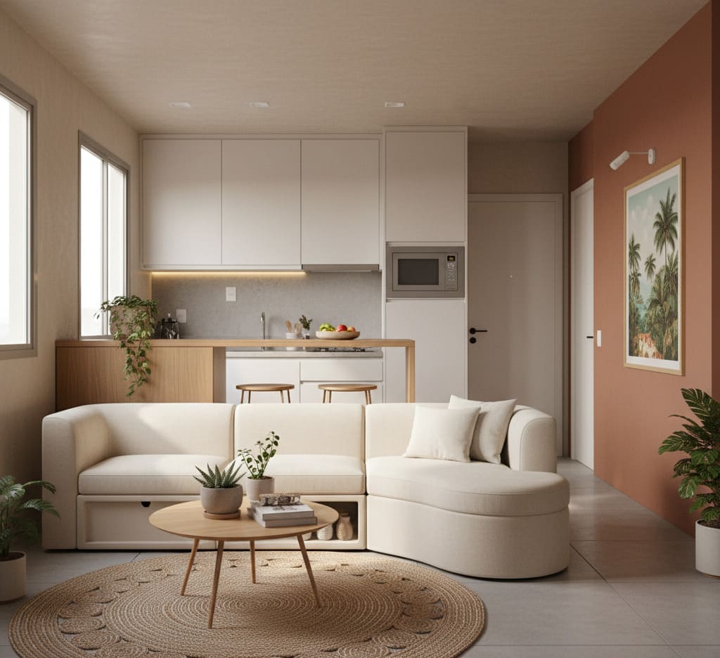 Decoração de Sala Pequena: Como Transformar Seu Espaço em um Refúgio Aconchegante e Funcional