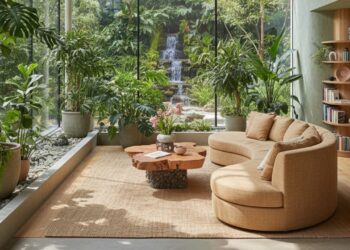 Design Biofílico na Arquitetura: Como Trazer a Natureza para Dentro de Casa e Transformar Seu Bem-Estar