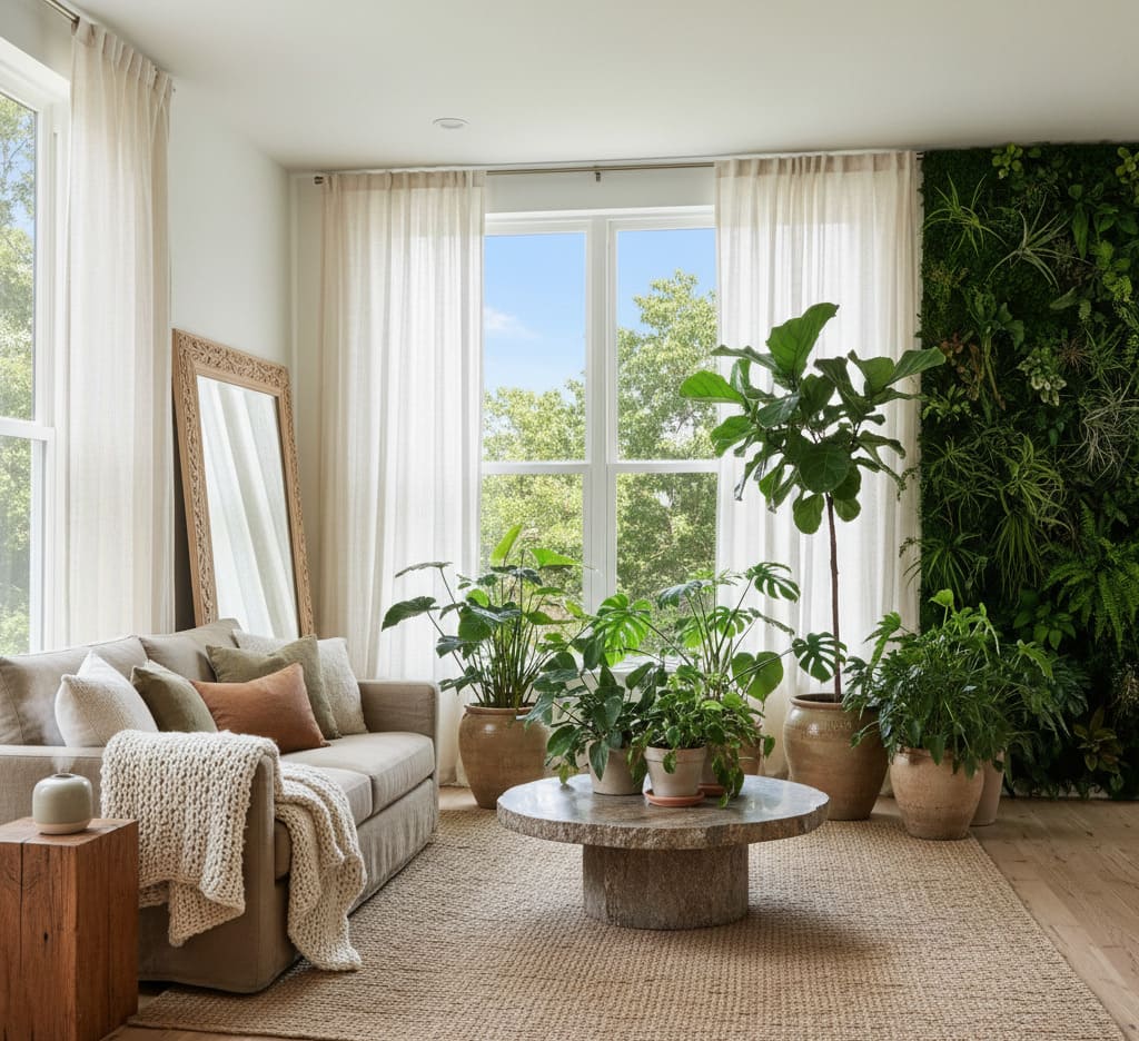 Design Biofílico na Arquitetura: Como Trazer a Natureza para Dentro de Casa e Transformar Seu Bem-Estar