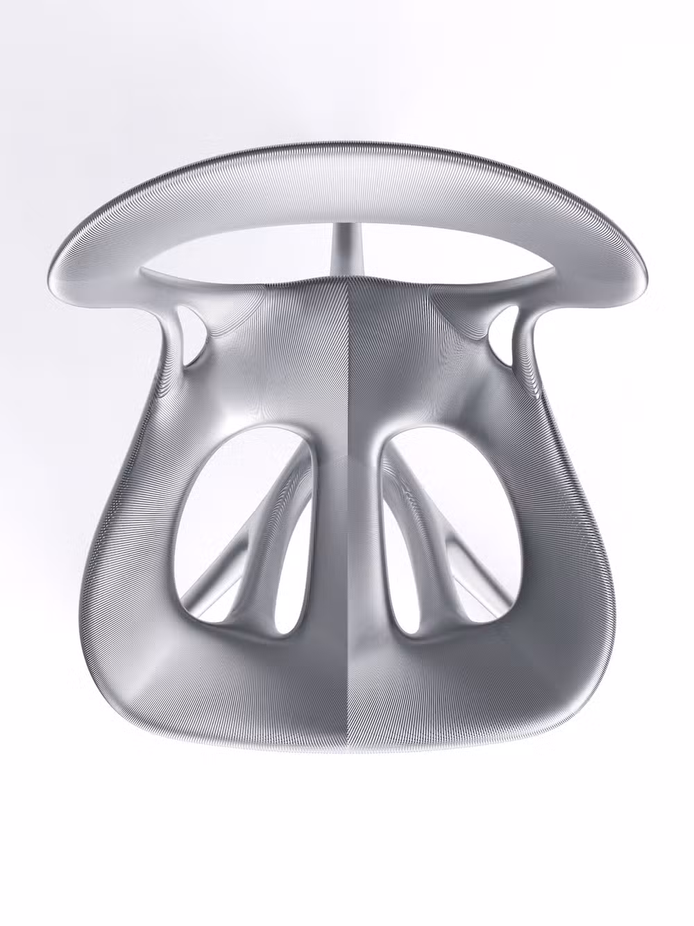 Google aposta na inteligência artificial para criar cadeira de design biomórfico