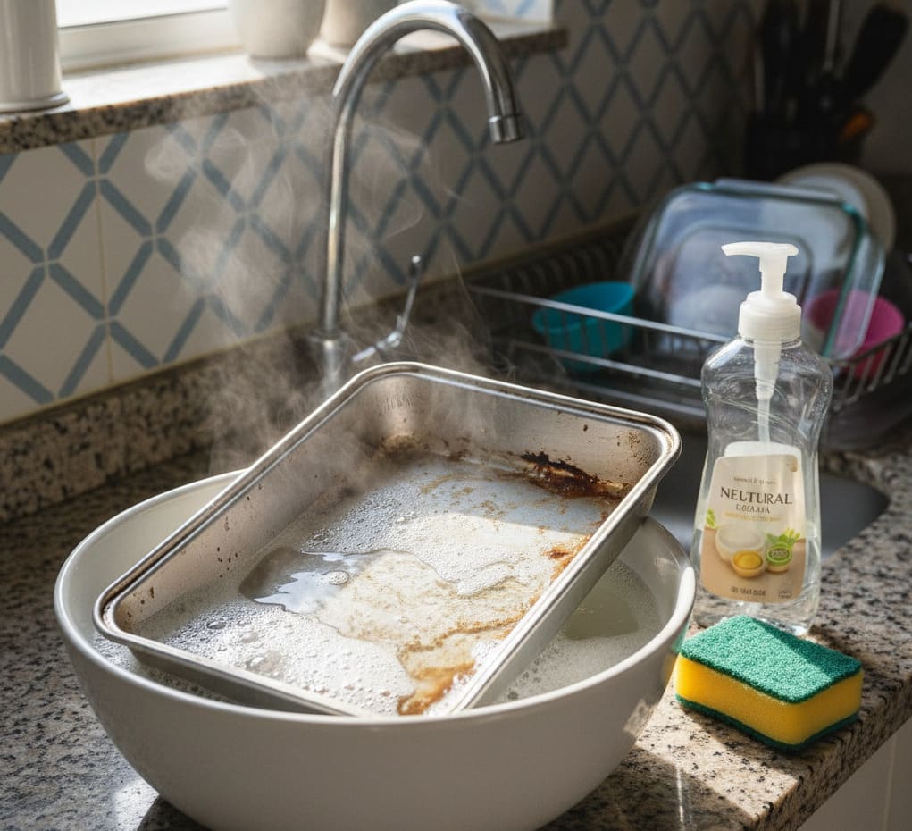 Formas engorduradas e encardidas? Veja como limpar sem esforço e sem risco