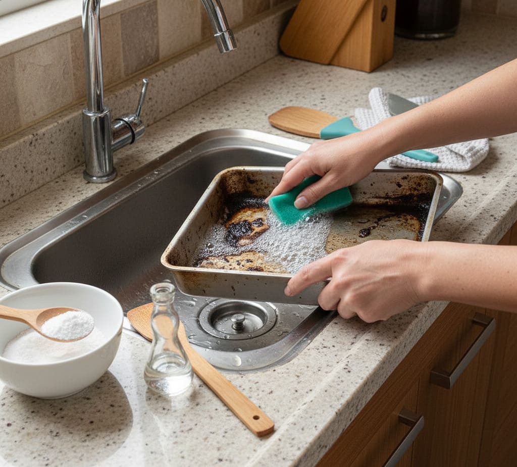 Formas engorduradas e encardidas? Veja como limpar sem esforço e sem risco