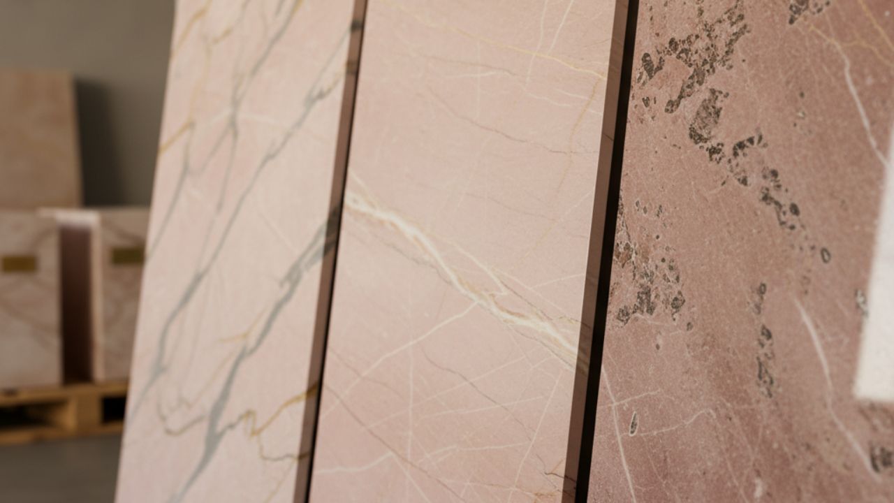 Mármore rosa: a pedra exótica que aquece e personaliza os ambientes em 2026