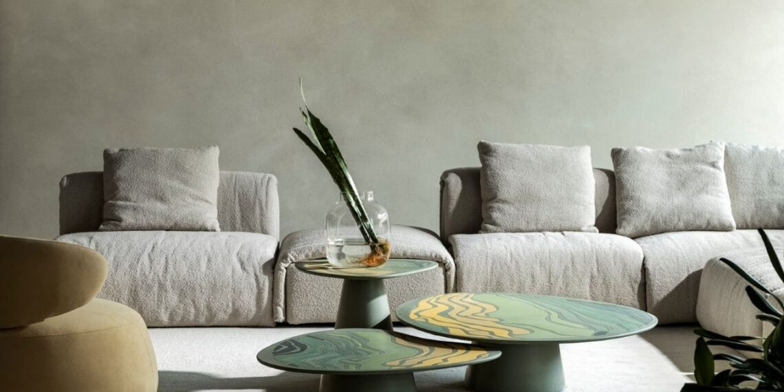 Composição: Tampo e base em concreto UHPC | Imagem: Divulgação OALA