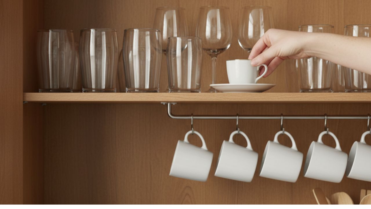 Como organizar armário de cozinha pequeno e ganhar funcionalidade no dia a dia