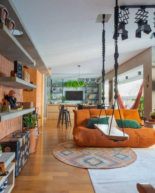 Reforma em apartamento de 138 m² redefine a forma de morar na Vila Mariana