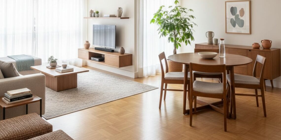 Regra dos 60 cm: o detalhe invisível que faz sua casa parecer maior