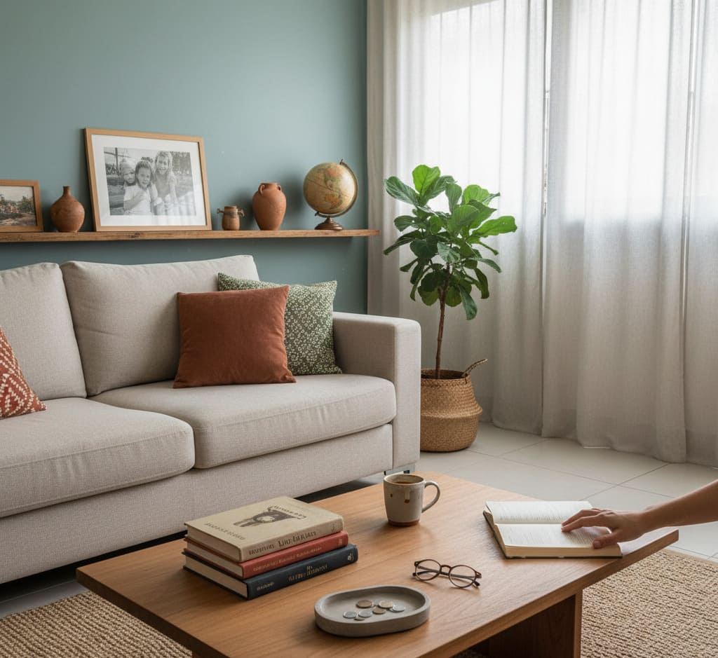 Regra dos 60 cm: o detalhe invisível que faz sua casa parecer maior