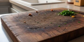 Tábua de cozinha desgastada: como identificar os sinais de que está na hora de trocar