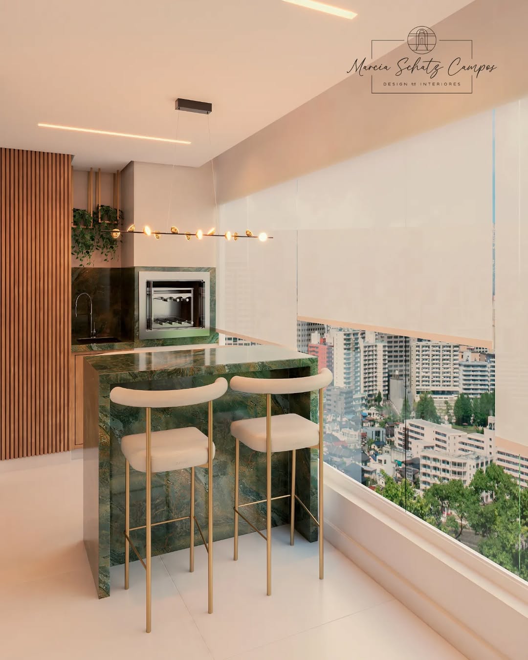 Varanda gourmet pequena: 4 projetos que provam que tamanho não limita o conforto