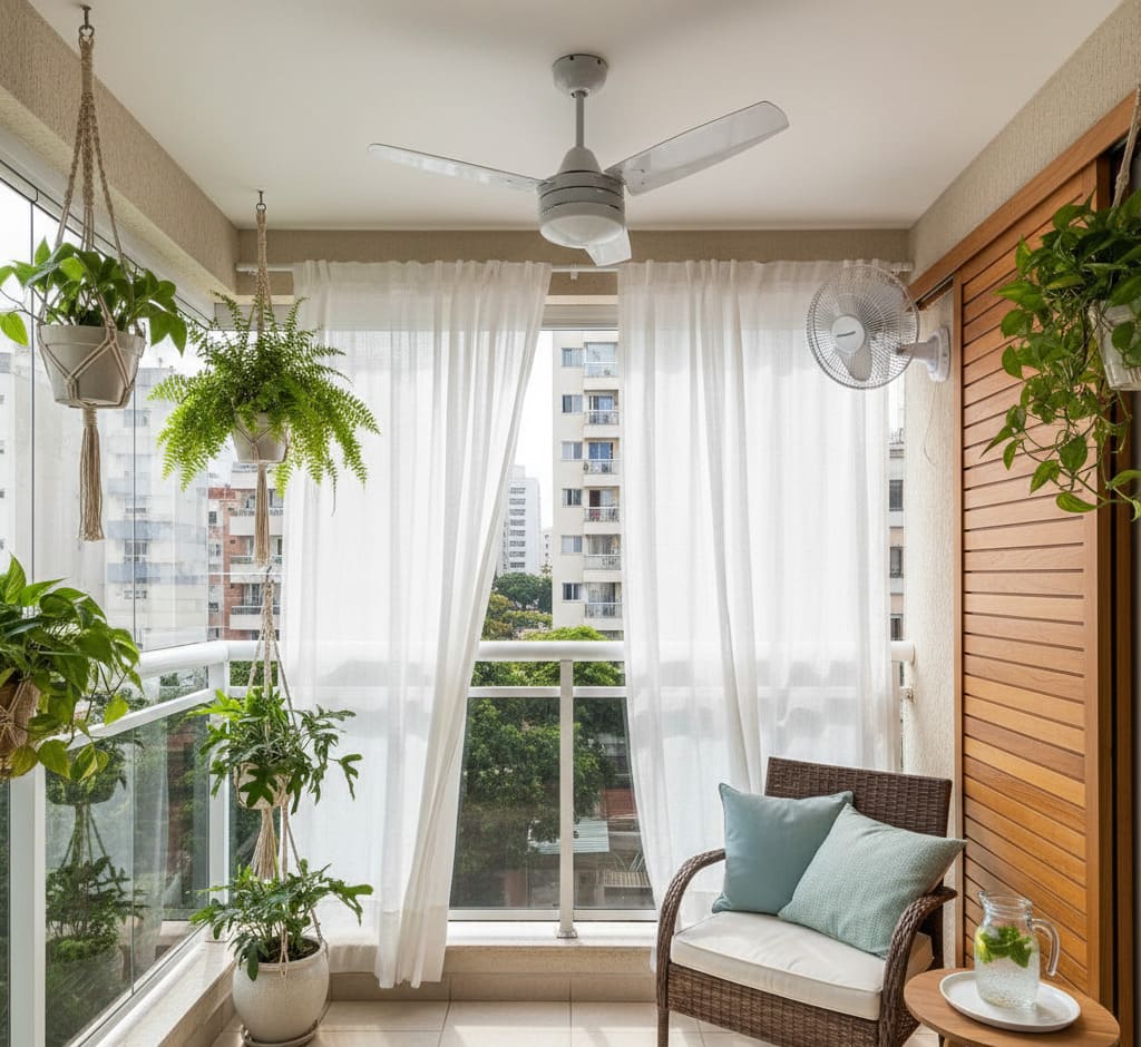 Varanda quente demais? Veja o que arquitetos fazem para deixar o espaço mais fresco no verão