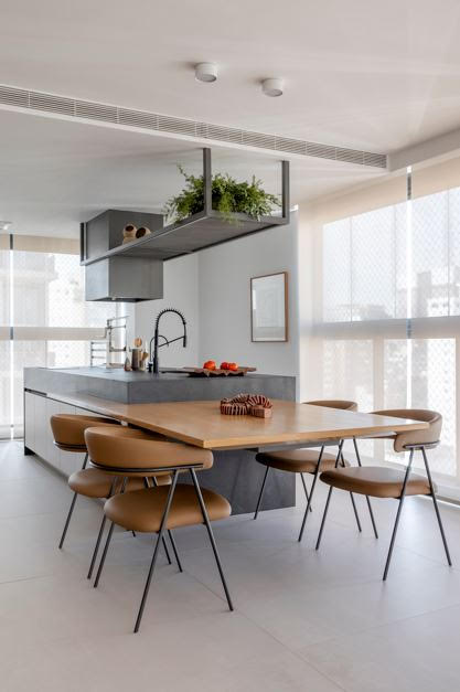 Bancada de refeições: como transformar a cozinha em um espaço de convivência inteligente