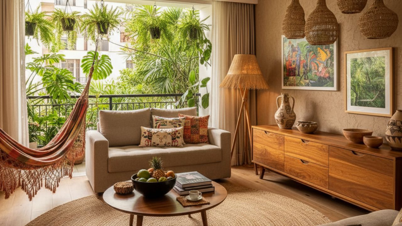 Como expressar a identidade brasileira nos interiores de forma original