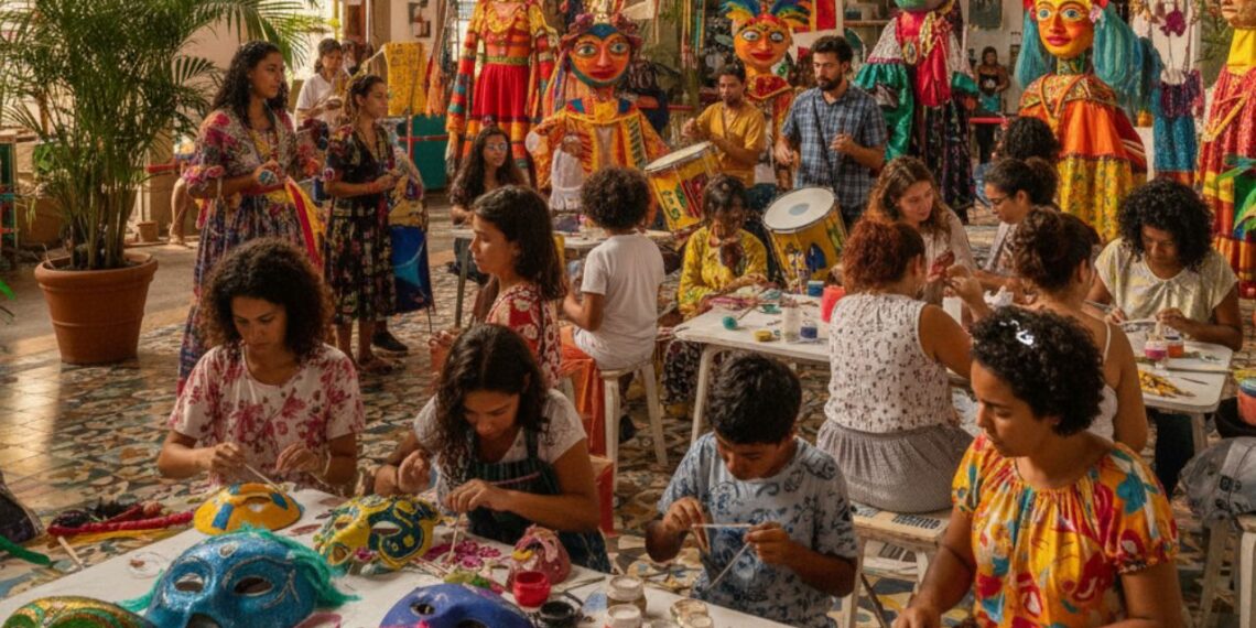 Carnaval das Artes na Fundaj transforma oficinas carnavalescas em laboratório de criação e identidade cultural