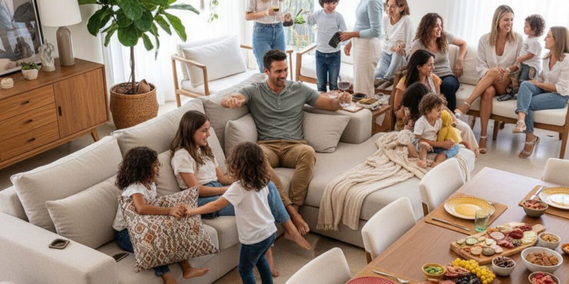 Casa cheia, móveis intactos: como o design protege o que você mais valoriza