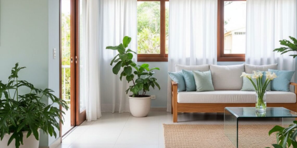 Cores que refrescam ambientes: como escolher tonalidades que reduzem a sensação de calor dentro de casa
