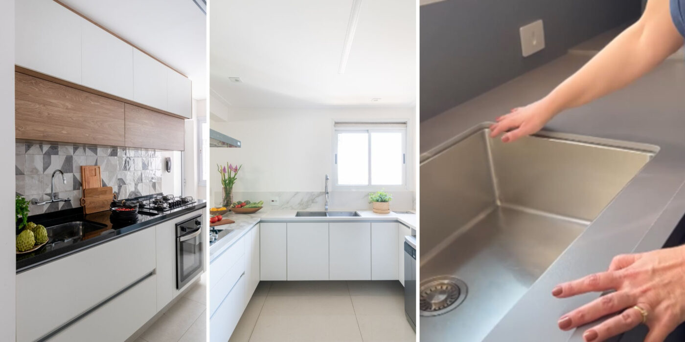 O que observar antes de escolher a cuba para a bancada da cozinha