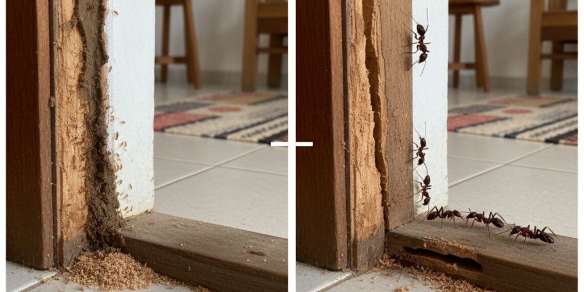 Cupins e formigas carpinteiras: como identificar corretamente e evitar prejuízos estruturais na sua casa