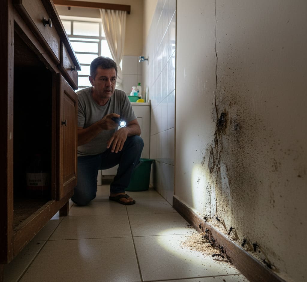 Cupins e formigas carpinteiras: como identificar corretamente e evitar prejuízos estruturais na sua casa