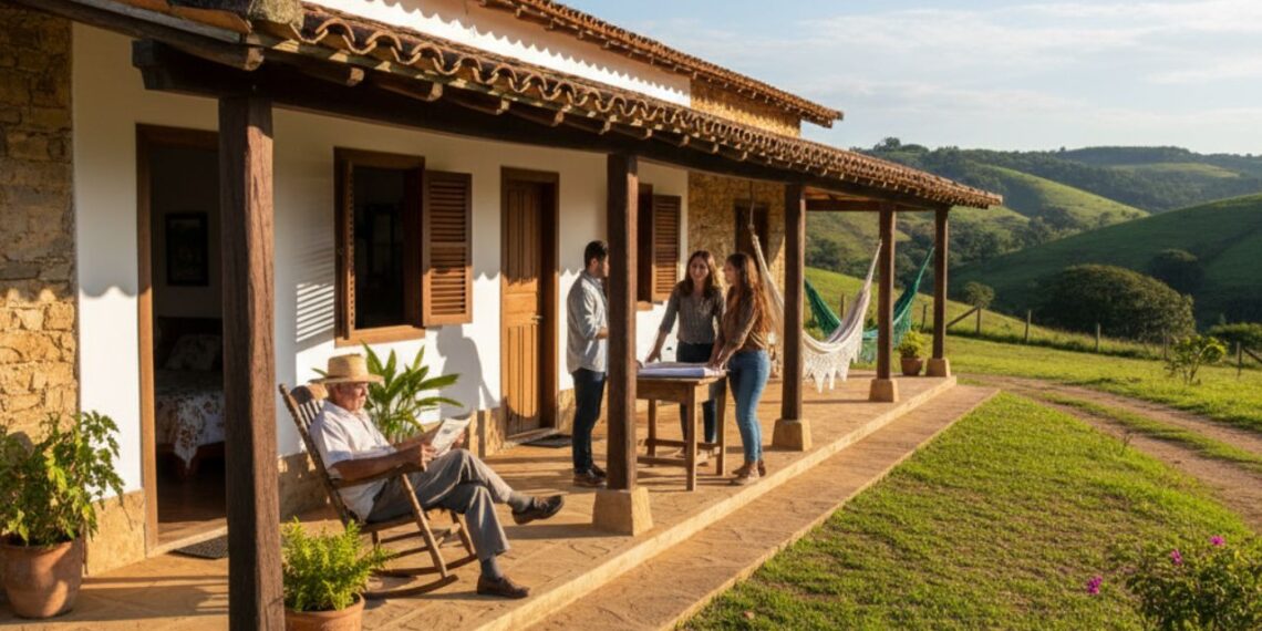 Arquitetura rural: como projetar casas que unem conforto térmico, tradição e eficiência climática