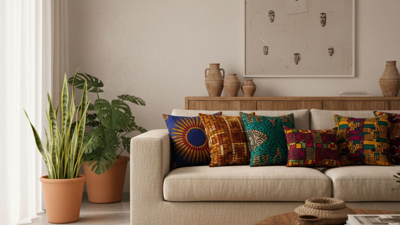 Estampas africanas na decoração: como usar cores, tecidos e grafismos sem errar na composição
