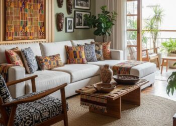 Estampas africanas na decoração: como usar cores, tecidos e grafismos sem errar na composição